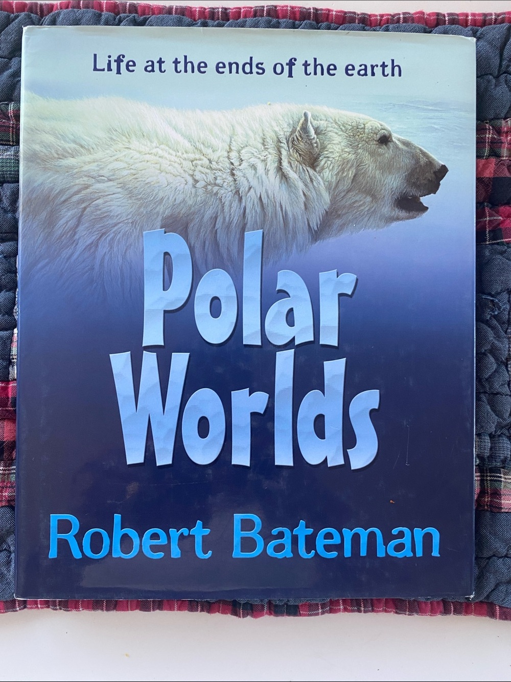 Polar Worlds by Robert Bateman - Blue & White Hardcover